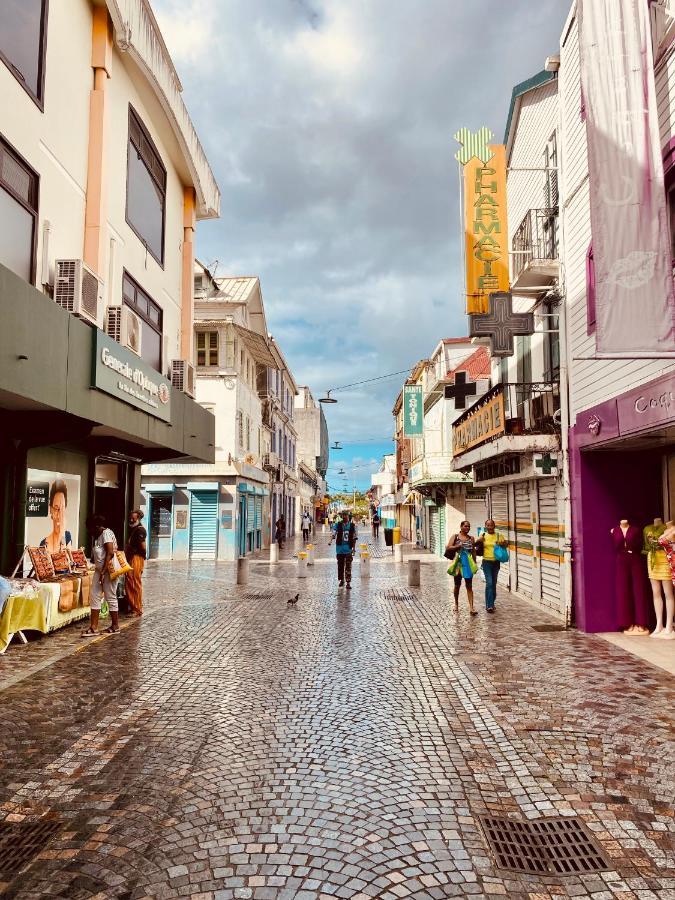 Loft T2 En Couleur En Plein Centre Ville Fort-De-France Martinique Ngoại thất bức ảnh
